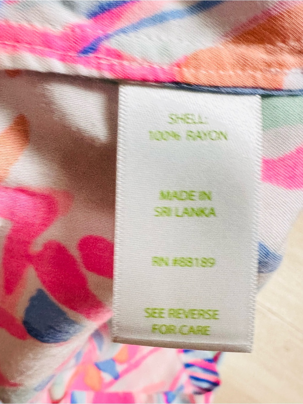 Lilly Pulitzer Sarasota Tunic Dress XS “Out to Sea” Costal Abstract Lightweight - Picture 8 of 9
